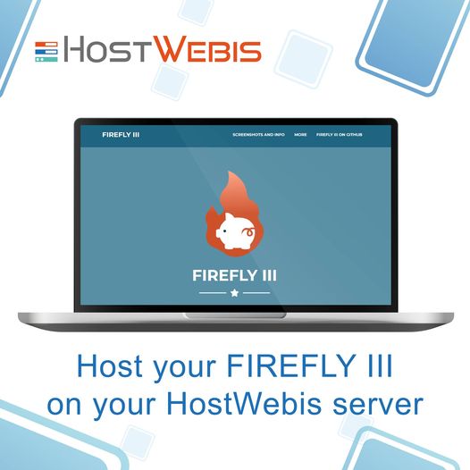 Host your FIREFLY III on your HostWebis server